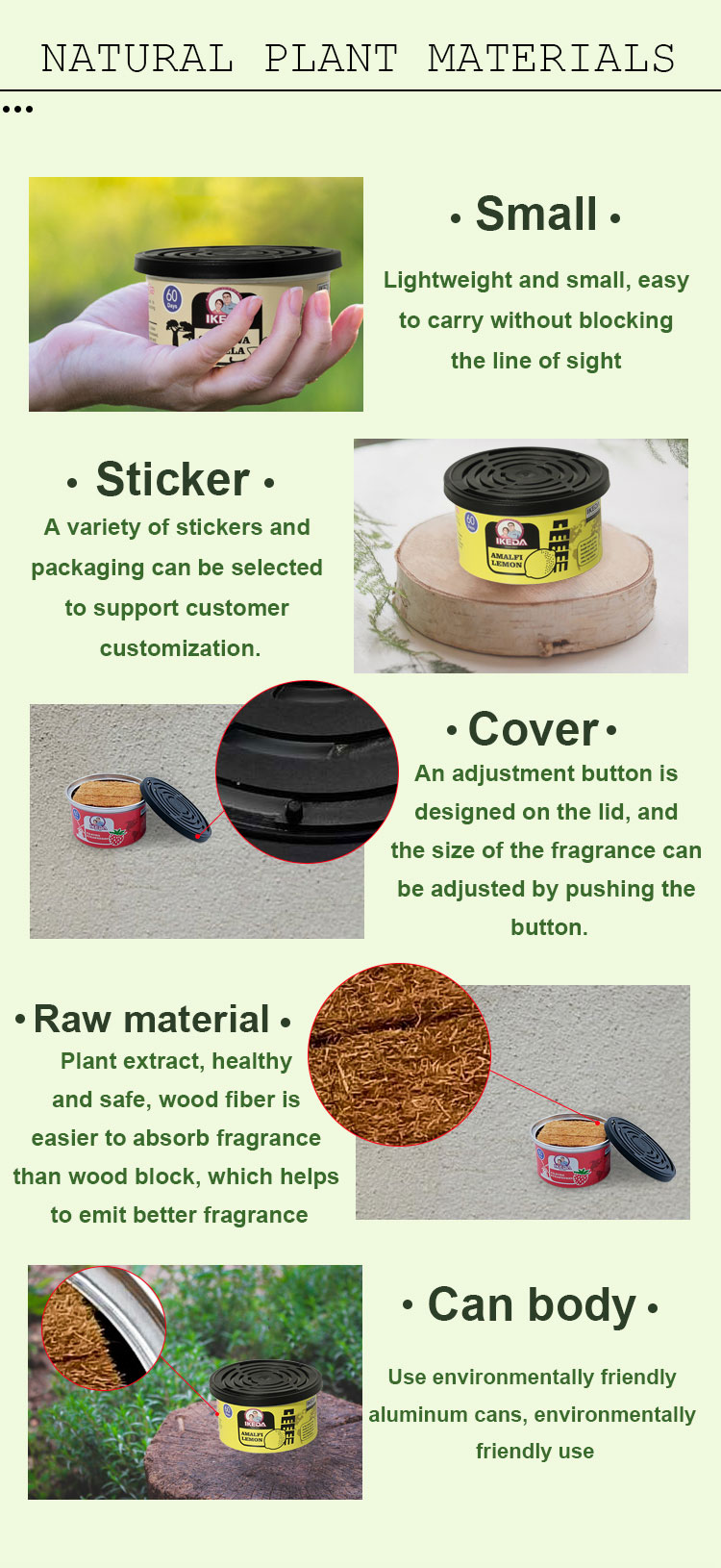 Refillable Gel Air Freshener China