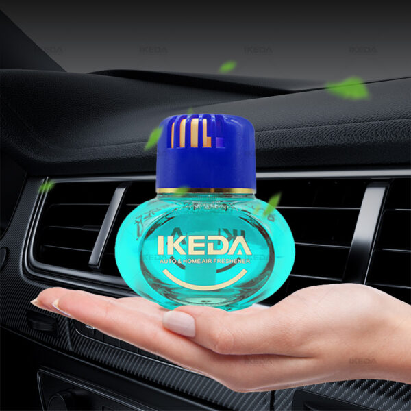 Glass bottle liquid car air freshener