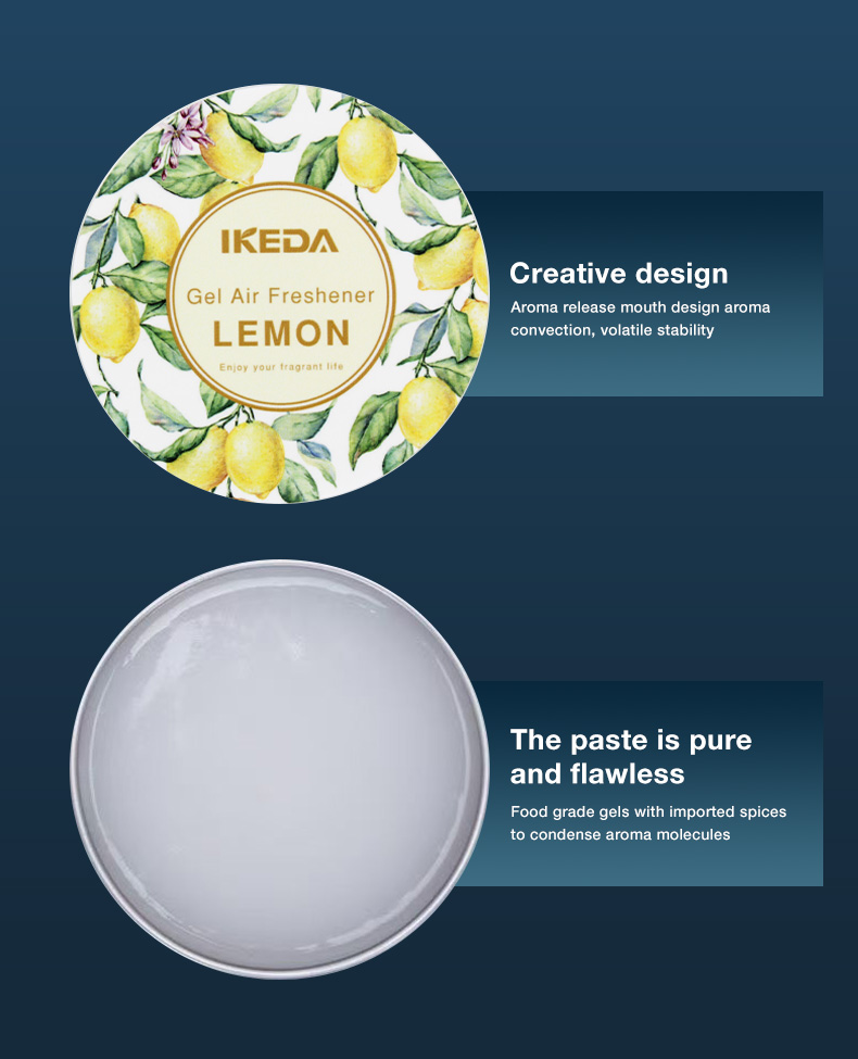 Professional solid car air freshener diffuser on a dashboard, B2B wholesale.