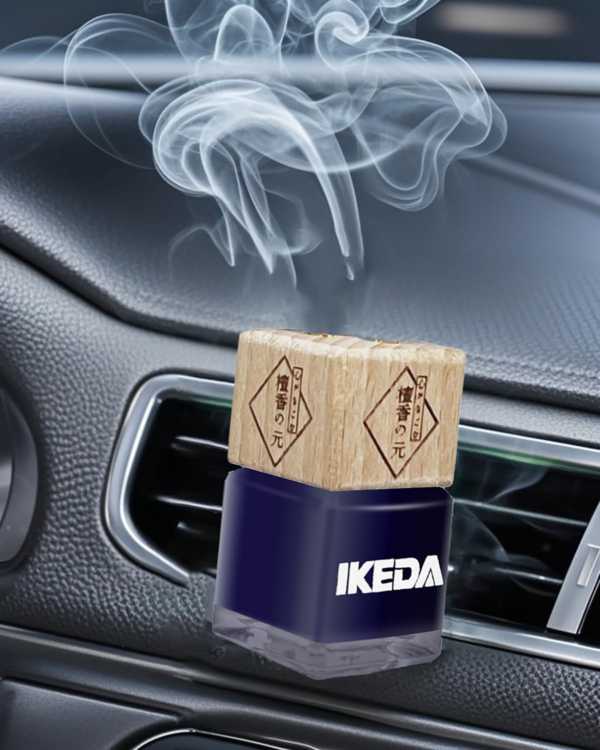 IKEDA Vent Clip Car Perfume | Personalized Vent Bottle Freshener for Promotions