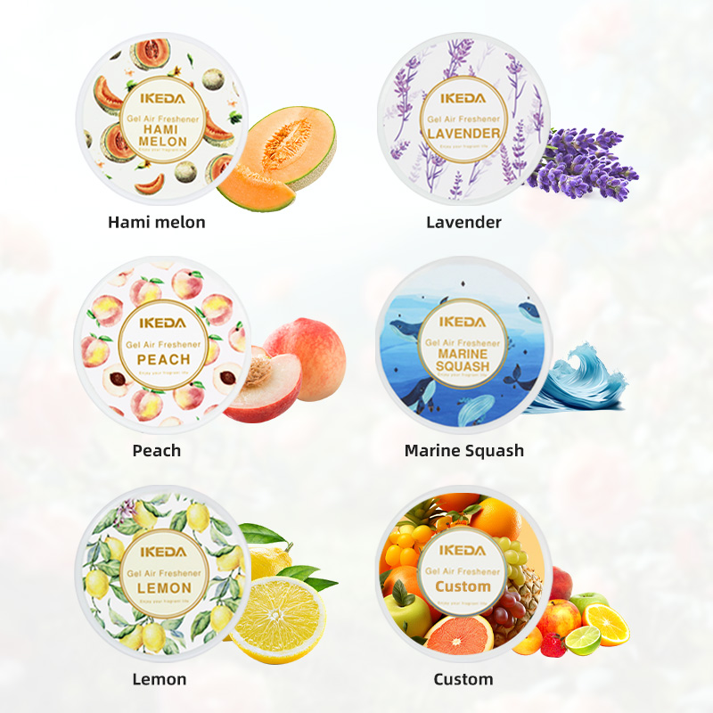 Professional solid car air freshener diffuser on a dashboard, B2B wholesale.