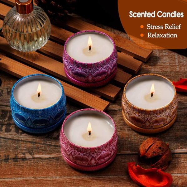 Organic Soy Wax & Natural Scents: Transform Your Home with Romance & Tranquility - Image 4