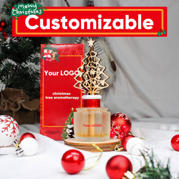 Premium Christmas Reed Diffuser – 60-Day Fragrance, Eco-Friendly Wholesale - Image 2