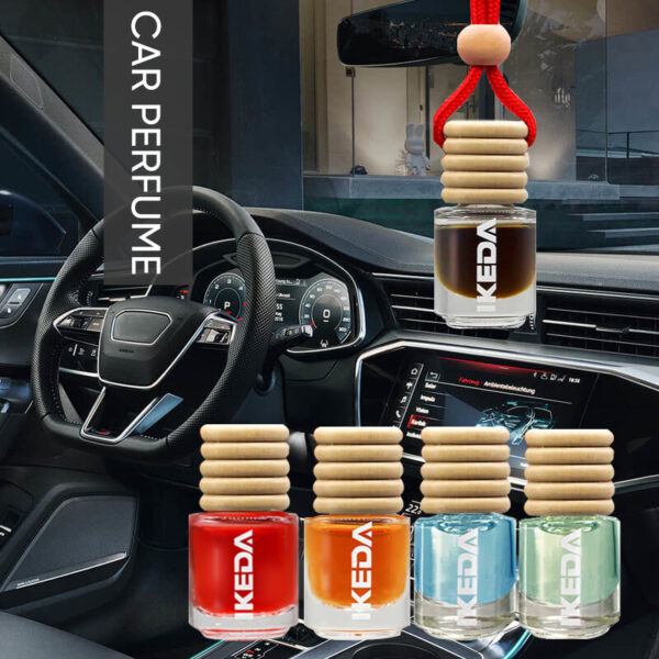 7ml Hanging Car Freshener – Plant Oil Fragrance, Customizable, OEM Car Perfume - Image 2