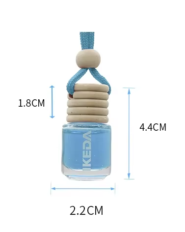 Private label liquid car air freshener clips for corporate gifts.