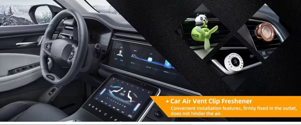 OEM vent clip car air fresheners supplier