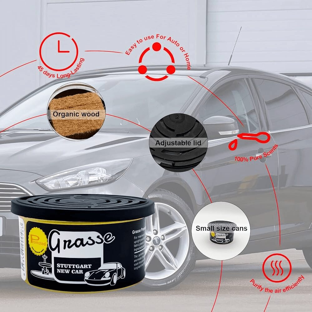 Fiber can car air freshener popular in Middle East and North America