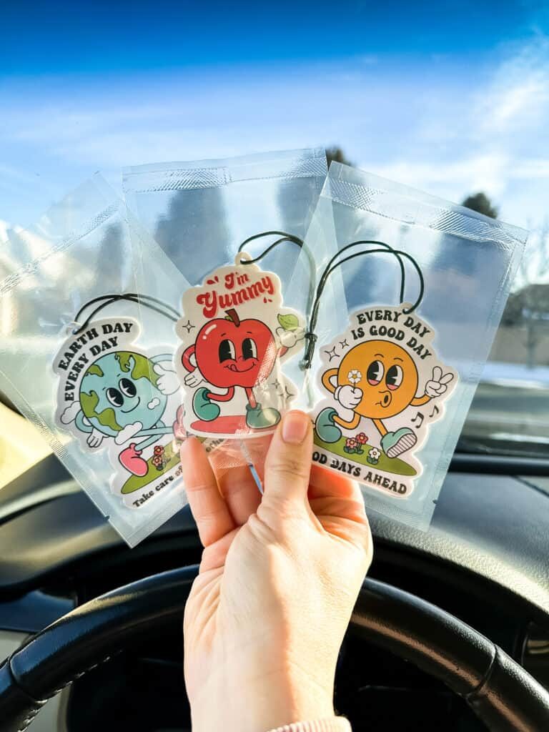 luxury car interior with premium fragrance atmosphere