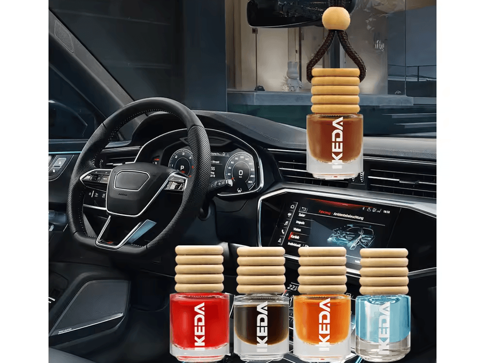 minimal car fragrance design Europe